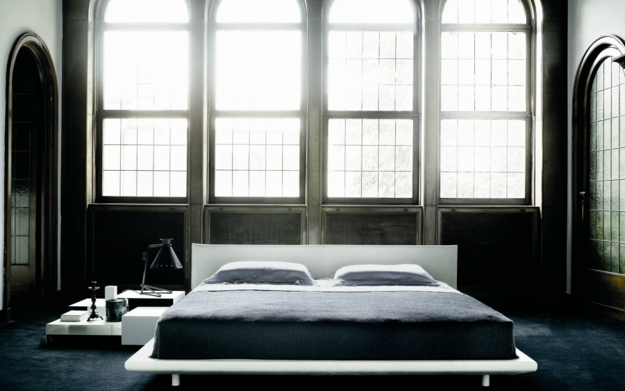 Beds and night stands